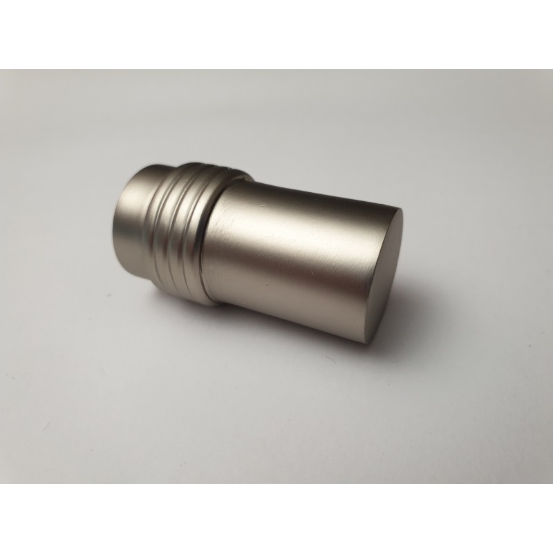 Matinio sidabro 19mm Cillinder midi antgalis