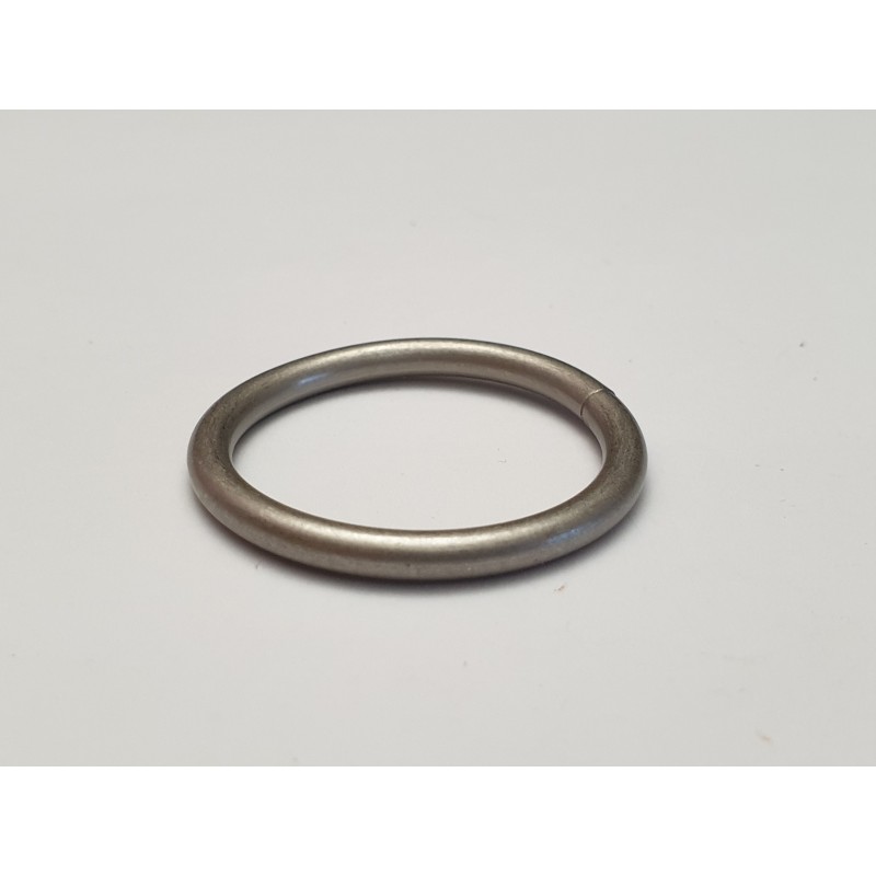 Matinio sidabro 19mm Žiedelis