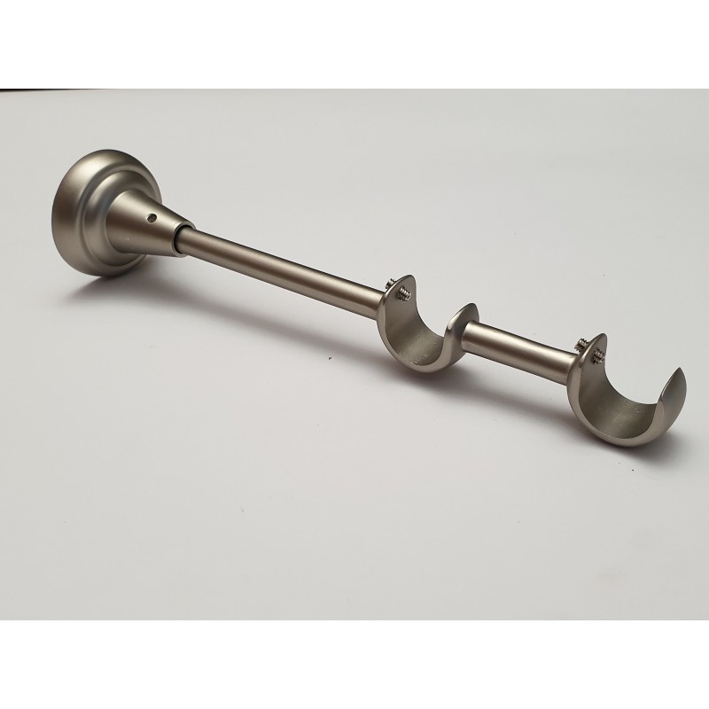 Matinio sidabro 19mm Atvira dviguba kojelė