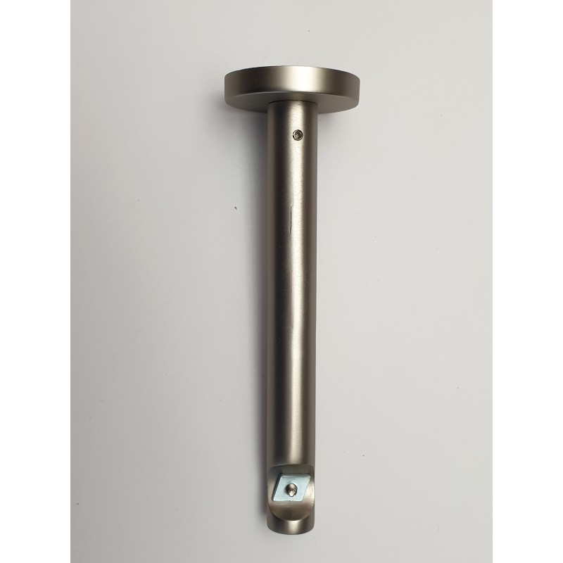 Matinio sidabro 19mm Vienguba apvali kojelė bėgeliui