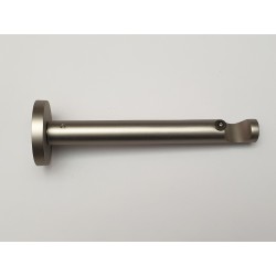 Matinio sidabro 19mm Vienguba apvali kojelė lazdai