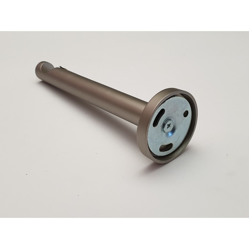 Matinio sidabro 19mm Vienguba apvali kojelė lazdai