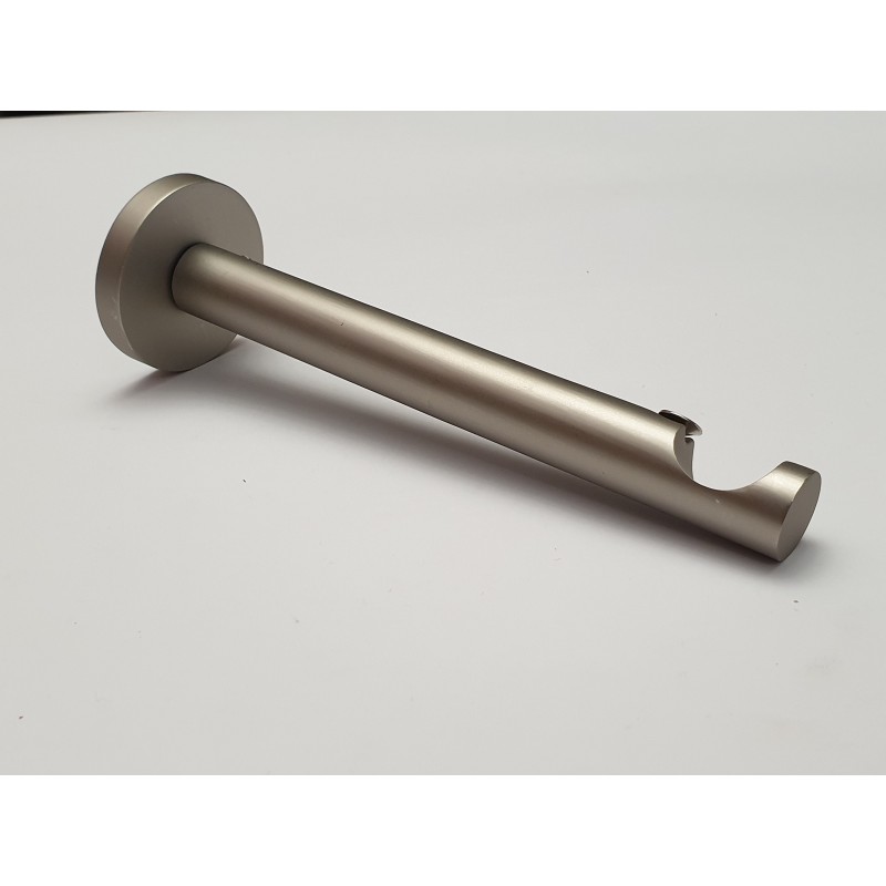 Matinio sidabro 19mm Vienguba apvali kojelė lazdai