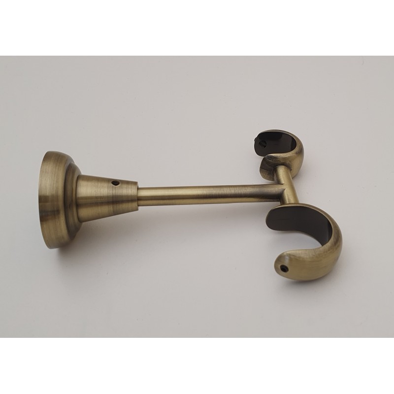 Antikinės bronzos 25mm Lubinės dvigubos kojelės