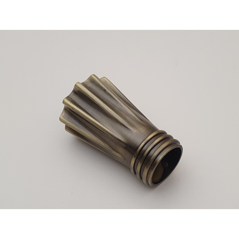 Antikinės bronzos 25mm Vulcano antgalis