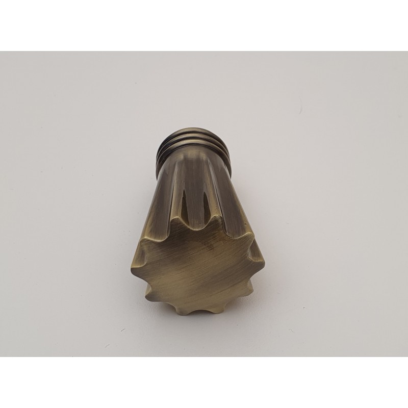 Antikinės bronzos 25mm Vulcano antgalis