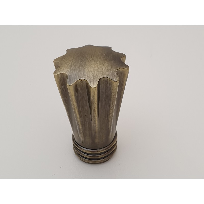 Antikinės bronzos 25mm Vulcano antgalis