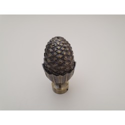 Antikinės bronzos 25mm Kedras antgalis