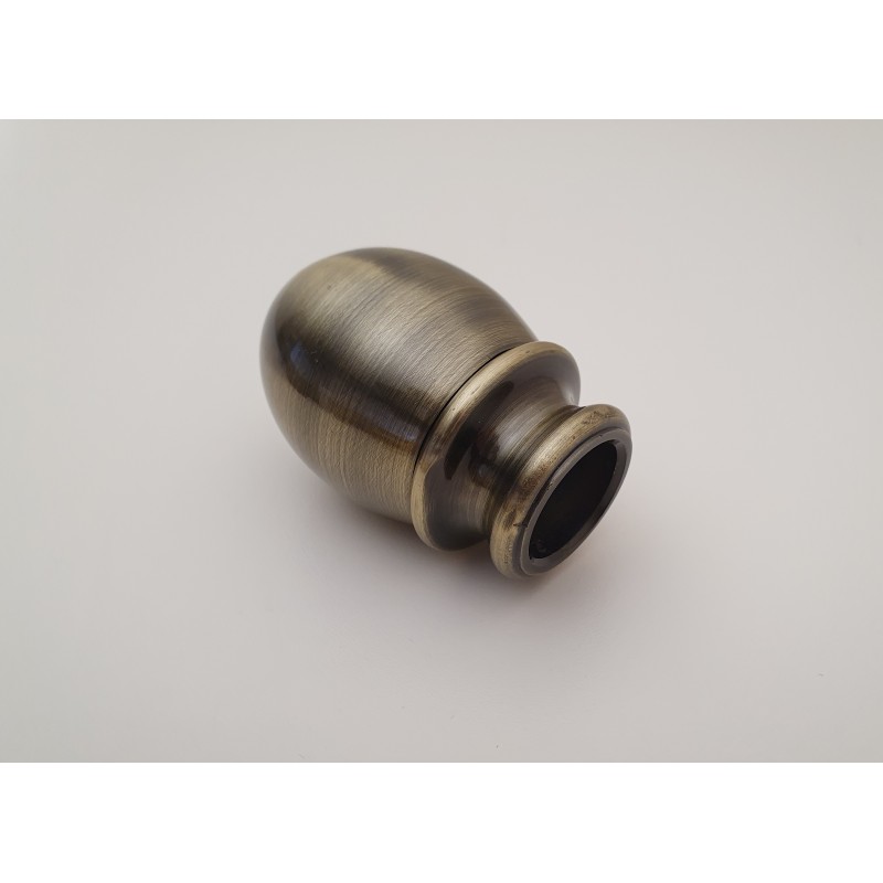 Antikinės bronzos 25mm Belluno max antgalis