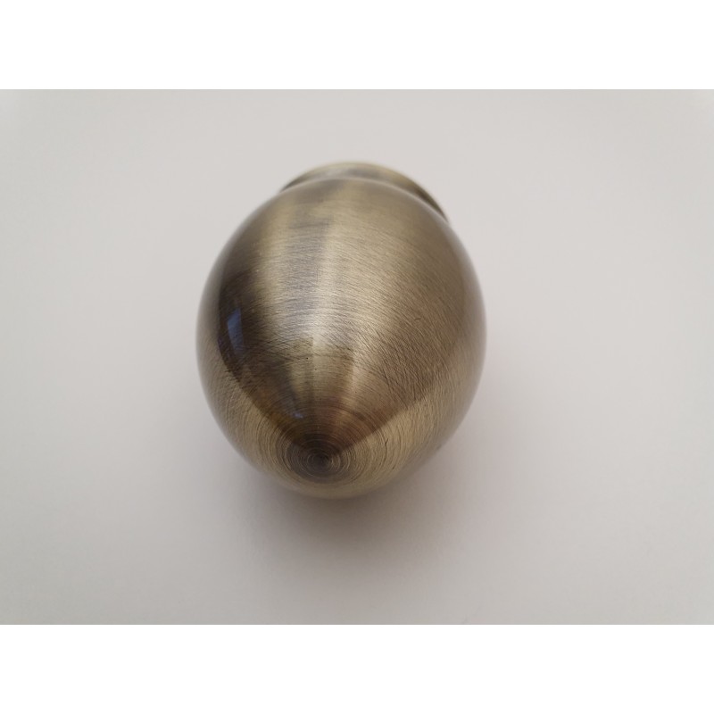 Antikinės bronzos 25mm Belluno max antgalis