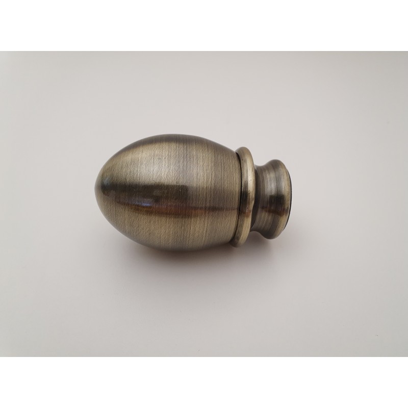 Antikinės bronzos 25mm Belluno max antgalis