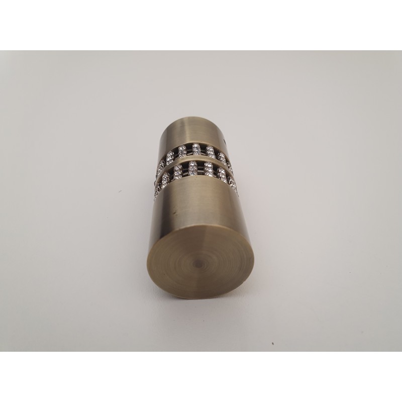 Antikinės bronzos 25mm Farida antgalis