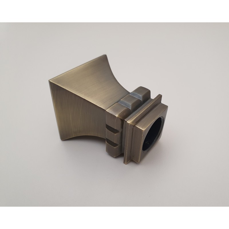 Antikinės bronzos 25mm Verona antgalis