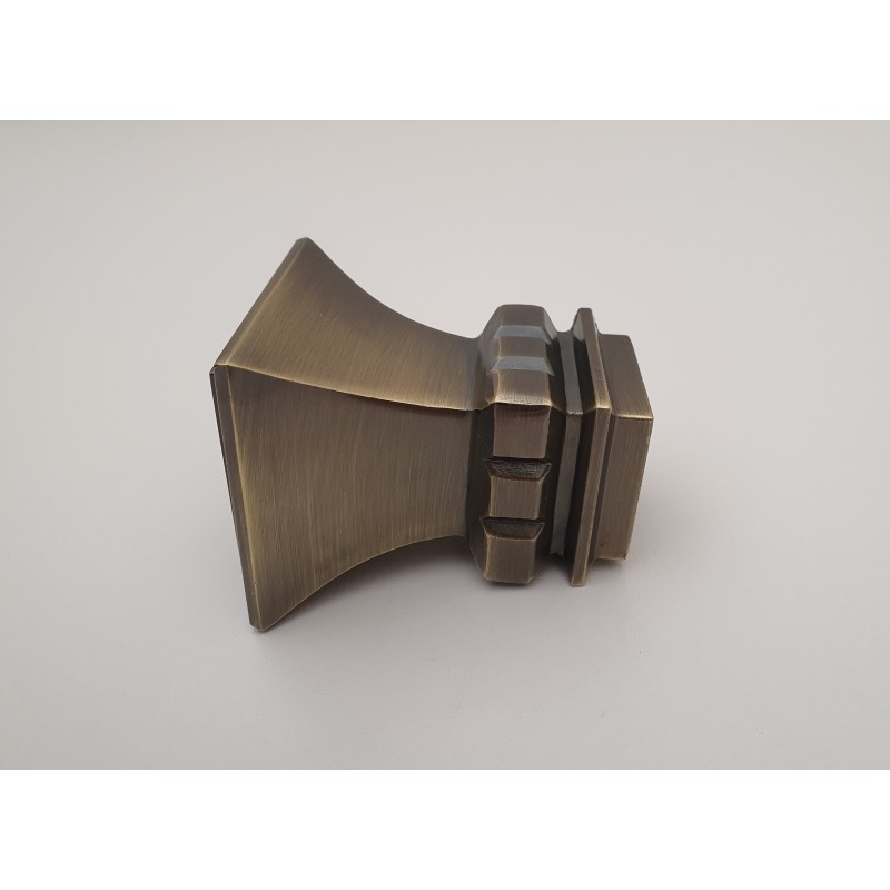 Antikinės bronzos 25mm Verona antgalis