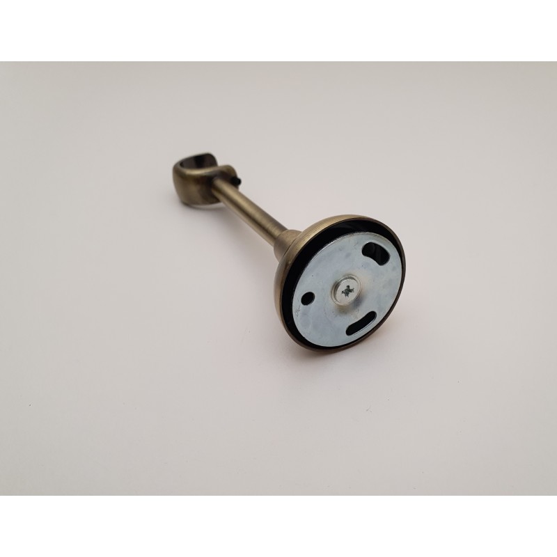 Antikinės bronzos 25mm Atvira vienguba kojelė