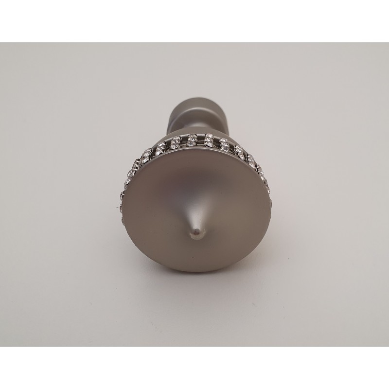 Matinio sidabro 25mm Vienna antgalis