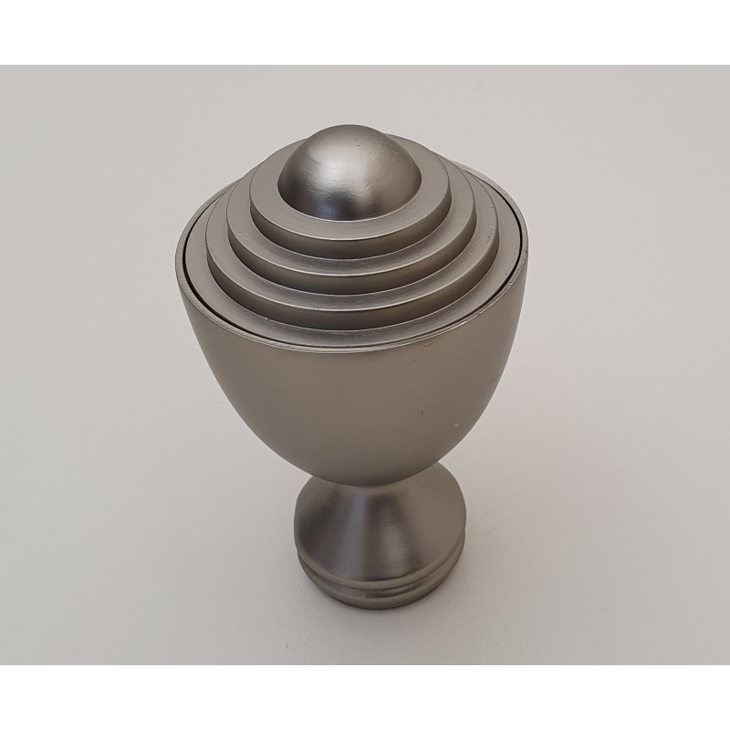 Matinio sidabro 25mm Palacio antgalis