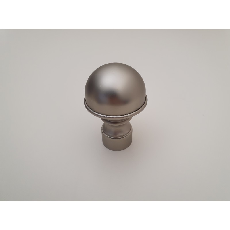 Matinio sidabro 25mm Boston antgalis