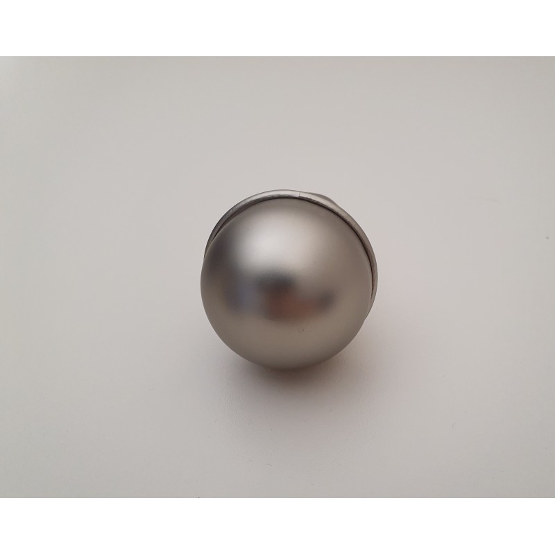 Matinio sidabro 25mm Boston antgalis