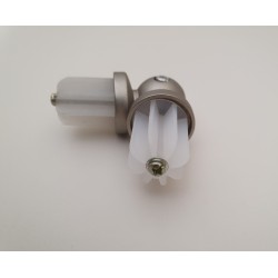 Matinio sidabro 25mm Kampas antgalis