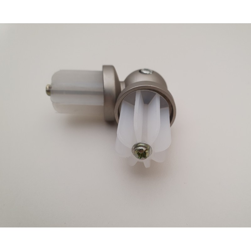 Matinio sidabro 25mm Kampas antgalis