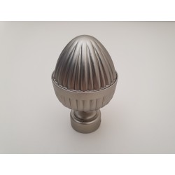 Matinio sidabro 25mm Odeon antgalis