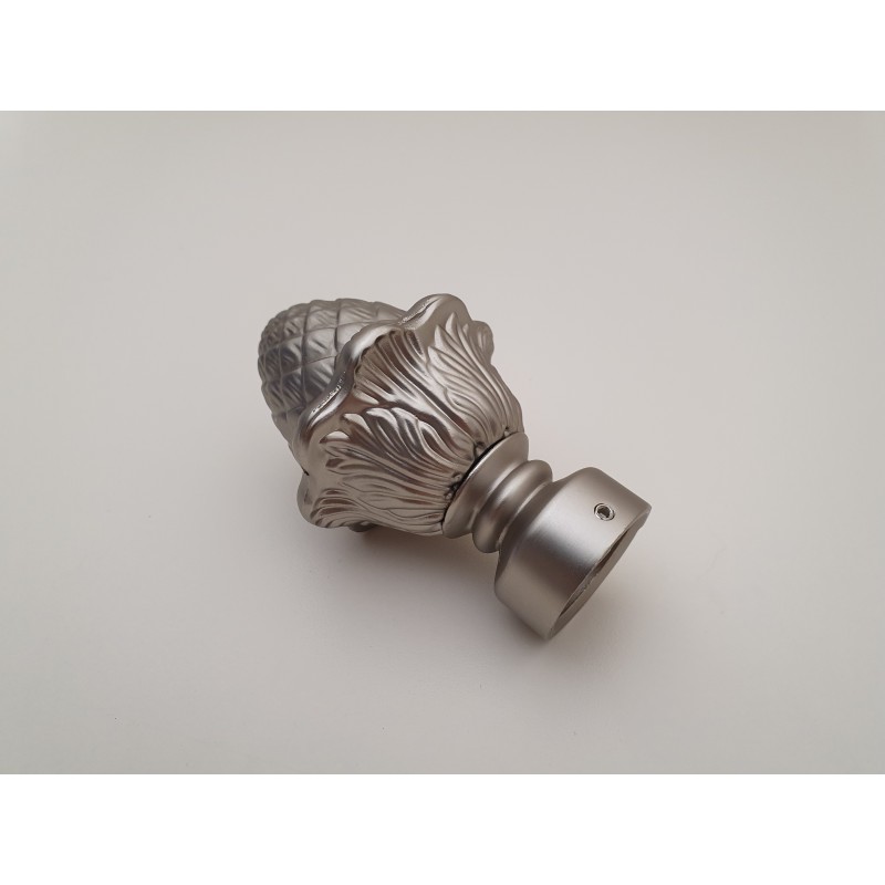 Matinio sidabro 25mm Kankorėžis antgalis