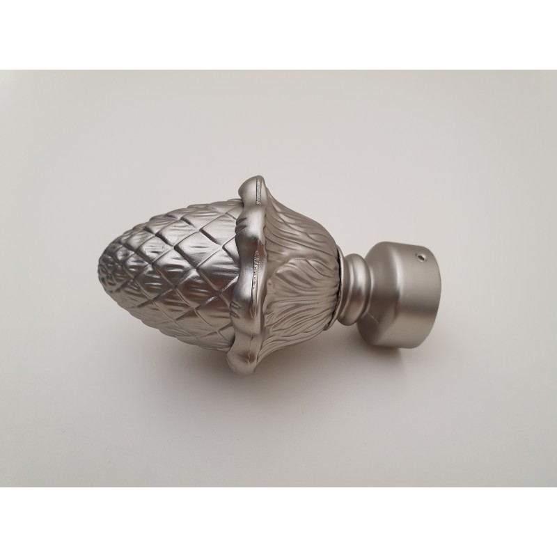 Matinio sidabro 25mm Kankorėžis antgalis