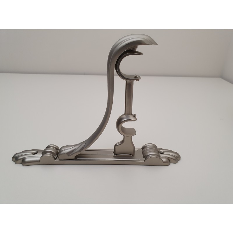 Matinio sidabro 25mm/19mm Dvigubas laikiklis