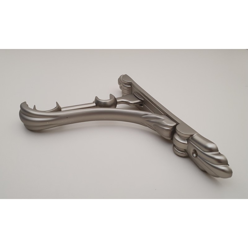 Matinio sidabro 25mm/19mm Dvigubas laikiklis