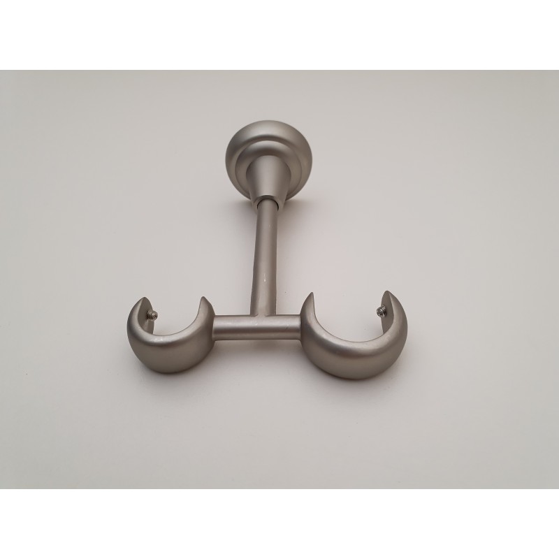 Matinio sidabro 25mm Lubinės dvigubos kojelės