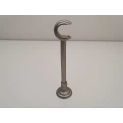 Matinio sidabro 25mm Vienguba atvira kojelė