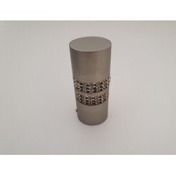 Matinio sidabro 25mm Farida antgalis