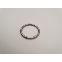 Matinio sidabro 25mm Žiedelis