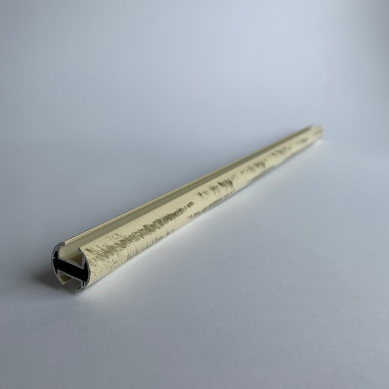 Karnizas bėgelis balto aukso spalvos