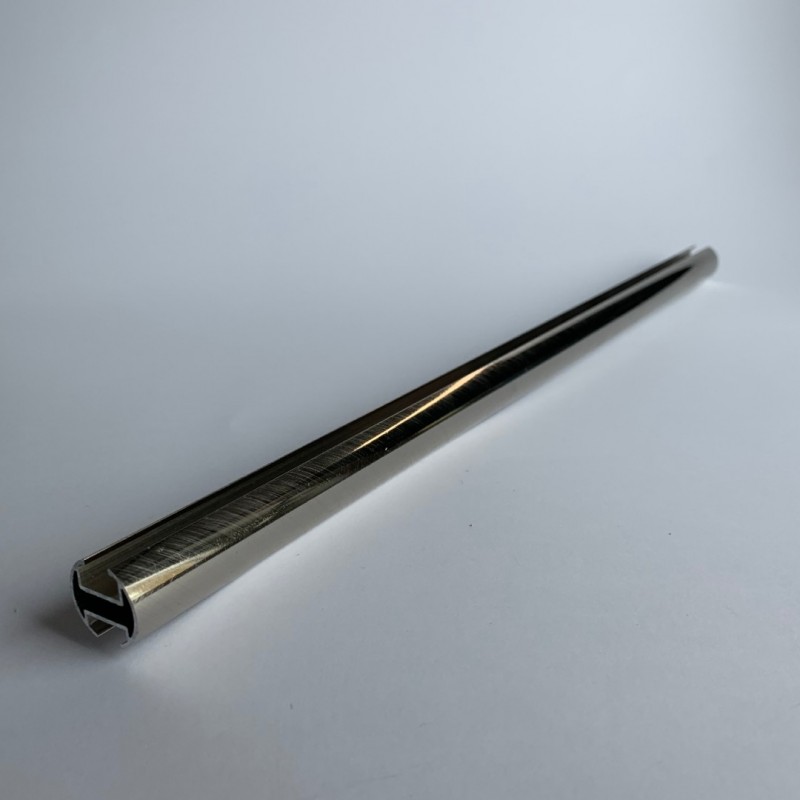 Karnizas bėgelis blizgaus chromo spalvos