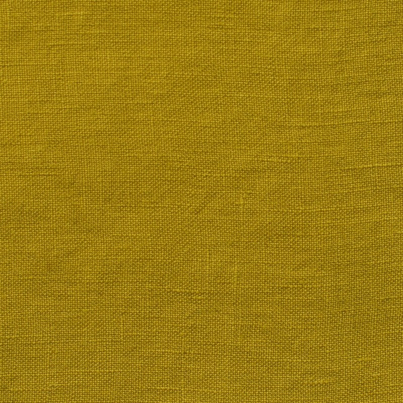 Lininės užuolaidos, geltono atspalvio 