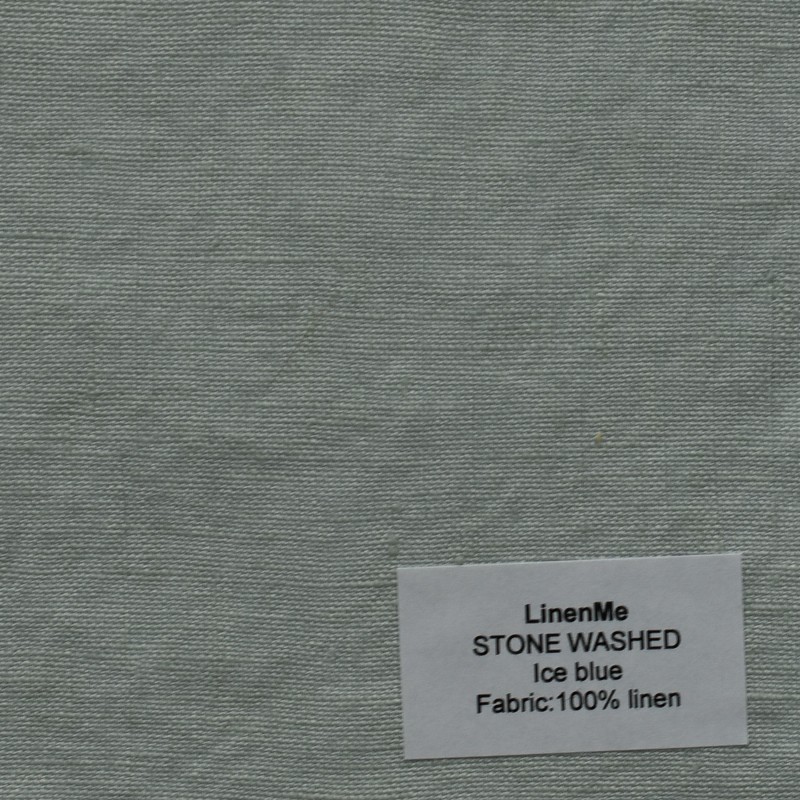 Lininės užuolaidos, mėlyno atspalvio 