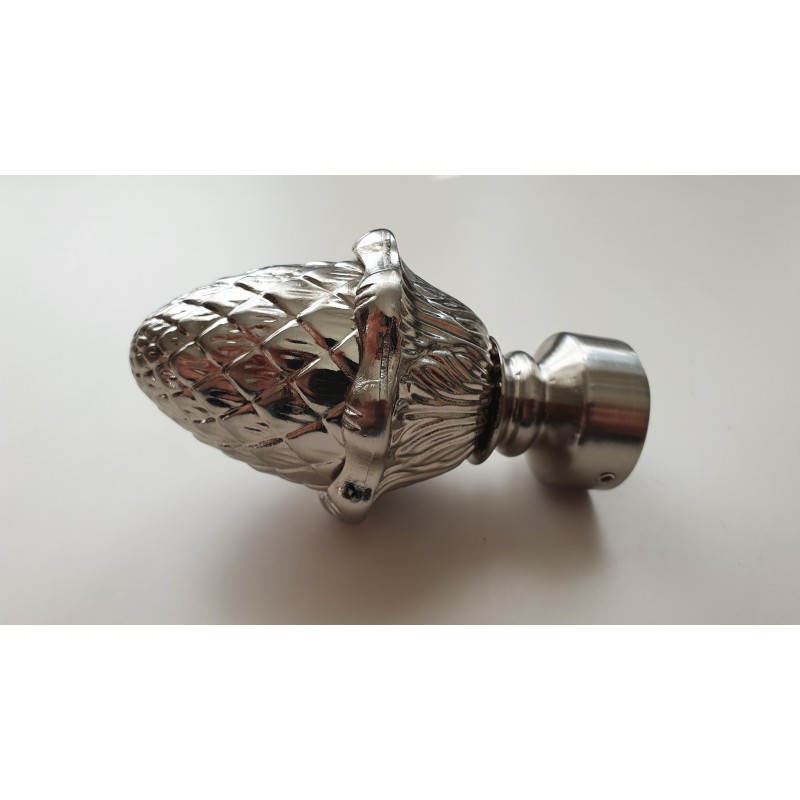 Blizgaus chromo 25mm Kankorėžis antgalis