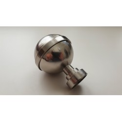 Blizgaus chromo 25mm kula antgalis