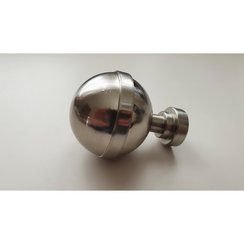 Blizgaus chromo 25mm kula antgalis