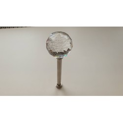 Blizgaus chromo 25mm Kedras antgalis