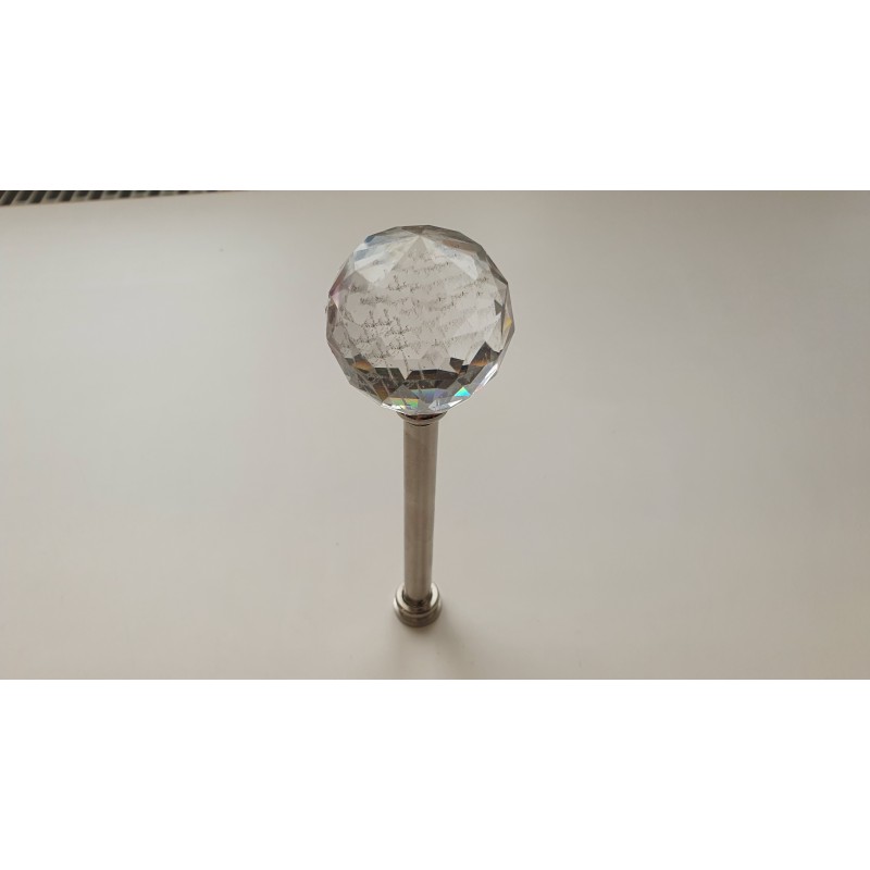 Blizgaus chromo 25mm Kedras antgalis