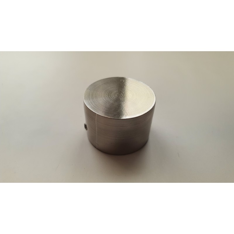 Blizgaus chromo 25mm Kamštukas antgalis