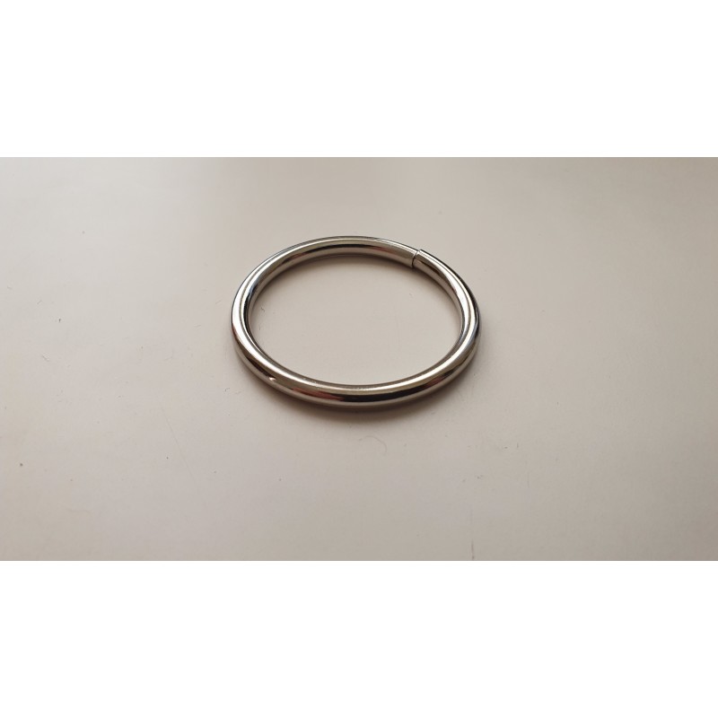 Blizgaus chromo 25mm Žiedelis antgalis