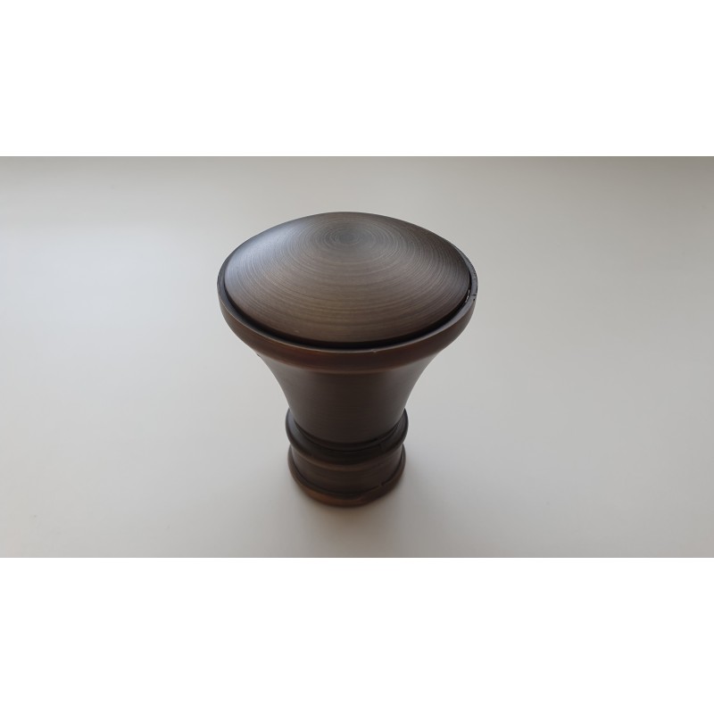 Antikinės Bronzos 25mm Luxor antgalis