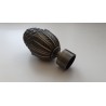 Antikinės Bronzos 25mm Kedras antgalis Antikinės Bronzos 25mm Kedras antgalis