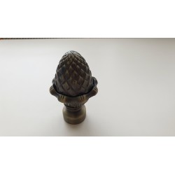 Antikinės Bronzos 25mm Kankorėžis antgalis