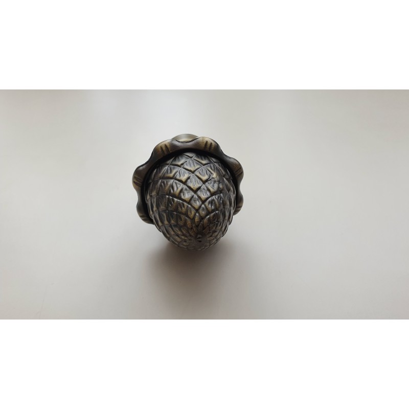 Antikinės Bronzos 25mm Kankorėžis antgalis