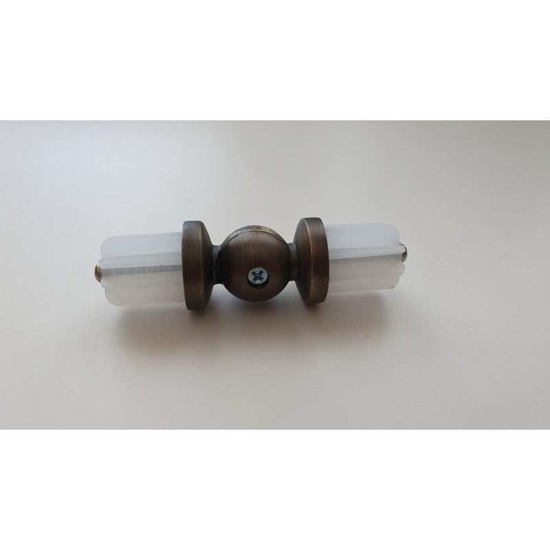 Antikinės Bronzos 25mm Kampas Antgalis